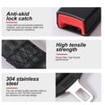 thumbnail image 5 of 2 Pieces Of Car Seat Belt Extender Universal Seat Belt Buckle Extension Buckle, 5 of 7