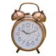 thumbnail image 1 of Reloj electrónico fluorescente retro de la luz de la noche de la luz de la noche del despertador doble de la campana doble del metal silencioso de 3 pulgadas Advancent HA1181-01B, 1 of 6