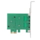 thumbnail image 1 of Tarjeta De Red Gigabit PCI Ex1 De Doble Puerto Con 10/100/1000Mbps RJ 45x2, Rendimiento Estable Y Buena Compatibilidad Para XP Win7 Win8 Win8.1 Win10 Y Más, 1 of 7