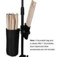 thumbnail image 4 of Drumstick Holder for Drum Set Clamp on Stick Storage Bag,Drumstick Clamp,Storage Bag, 4 of 6