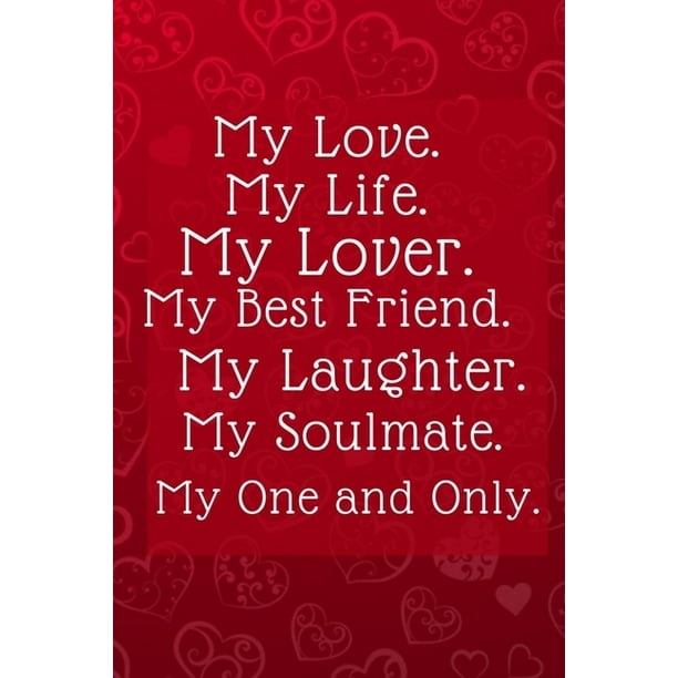 My Love My Life My Lover What I Love About You Fill In The Blank Book Funny Valentines Day Gift For Her Funny I Love You Gifts For Him Walmart Com