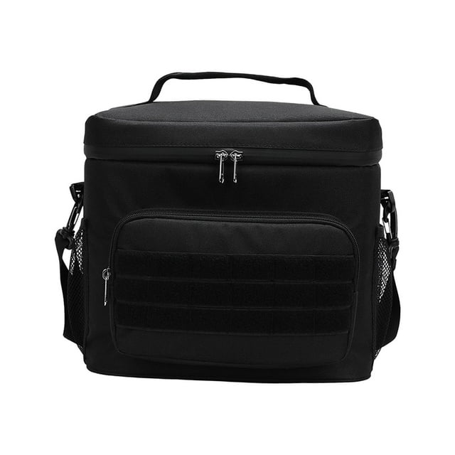 Fiambrera aislada Soledad bolsa de comida 29cm x 20cm x 26cm negro