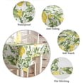 thumbnail image 6 of Summer Lemon Leaves Flowers Wedding Party Table Cloth Waterproof Oilproof Dining Table Cover Kitchen Home Decor Tablecloth, 6 of 7