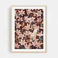 thumbnail image 2 of Cat and Lilies - Illustration Floral Cat Pattern Flowers Botanical Whimsical Unframed Wall Art Print 20 x 30 inches, 2 of 16
