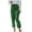 Green, variant on UJNDER Carnival Women's Sequin Casual Pants Party Fashion High Waist Drawstring Leggings Style Hot Pink XL