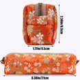 thumbnail image 5 of Vintage Pencil Case Embroidery Pen Pouch Zipper Pencil Bag Women Cosmetic Makeup Bag Coin Purse for Office Organizer Storage Bag, 5 of 6