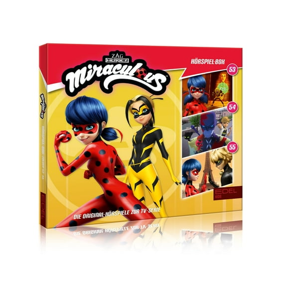 Miraculous Miraculous - Hörspiel-Box (Folge 53-55) - Die Original-Hörspiele zur TV-Serie (CD)