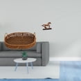 thumbnail image 2 of Escultura De Cesta Tejida De Mimbre, Figura Artística Coleccionable, Adorno De Arte, Frutero Ovalado, Organizador De Cocina, Bandejas Para Platos De Frutas, Cestas De Frutas De Ratán Tejidas, 2 of 8