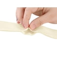 thumbnail image 3 of Bufanda flaca de mujer Color sólido Bufandas largas puras Pañuelo para el cuello Beige 196*5cm/77.17*1.97 inches(L*W), 3 of 5
