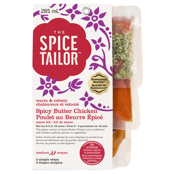 SPICE TAILOR POULET AU BEURRE ÉPICÉ 285 ML