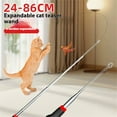 thumbnail image 6 of Cats Play Wand for Active Pet Activity and Bonding Teaser Retractable Rod, 6 of 8