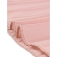 thumbnail image 5 of DARING DIVA Work Shirt Long Sleeve Pleated Midi Dress M Light Pink, 5 of 6