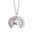 thumbnail image 1 of Origin Collier Pendentif Médaillon en Forme de Tournesol Art Déco Vache, 1 of 3