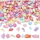 thumbnail image 1 of 1050 piezas de cuentas de animales marinos en 7 estilos diferentes. Lindas cuentas acrílicas con forma de vida marina, conchas, peces y estrellas de mar en miniatura. Cuentas espaciadoras sueltas., 1 of 9