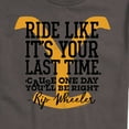 thumbnail image 3 of Yellowstone - Ride Like It's Your Last TI'me - Men's Short Sleeve Graphic T-Shirt, 3 of 6