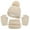 Z2 Beige, variant on LIhncine 2Pcs Kids Winter Knit Hat Gloves Set Warm Lining Thermal Beanie for 4-10 Year Boys and Girls One Size