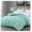 Aqua, variant on Comforter Duvet Insert - All Season Box Stitched Quilted Down Alternative Comforter with Corner Tabs, Double , Piped Edges, Black, Queen 88" x 88"