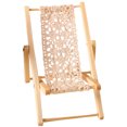 thumbnail image 1 of Miangastore Modèle de Chaise Longue de Plage Simulé Miniature Décoration de Maison de Poupée, 1 of 8