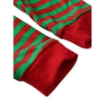 thumbnail image 4 of Yuemengxuan Family Matching Nightwear, Striped Round Neck Long Sleeve Stylish Jumpsuit, 4 of 6
