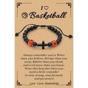 Basketball Bracelet, Sport Bracelet, Boy Bracelet, Costume Jewelry