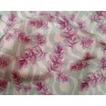 thumbnail image 5 of oneOone Silk Tabby Pink Fabric Leaves Diy Clothing Quilting Fabric Print Fabric By Yard 42 Inch Wide, 5 of 6
