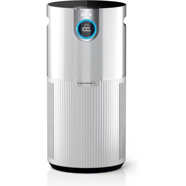 Shark HP200 Air Purifier MAX with Nanoseal HEPA, Cleansense IQ, Odor Lock, Cleans up to 1000 Sq. ft. and 99.98% of Particles (Refurbished) Excellent Condition