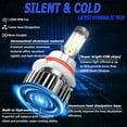 thumbnail image 3 of For Ford Excursion 2000 2001 2002 2003 2004 LED Headlight Bulbs 9007 HB5 High and Low Beam 2pcs, 3 of 11