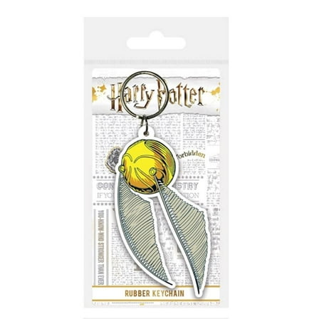 Harry Potter Golden Snitch Rubber Keyring
