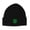 Black, variant on Patch Beanie 4 Leaf Clover Embroidery, One Size, Black