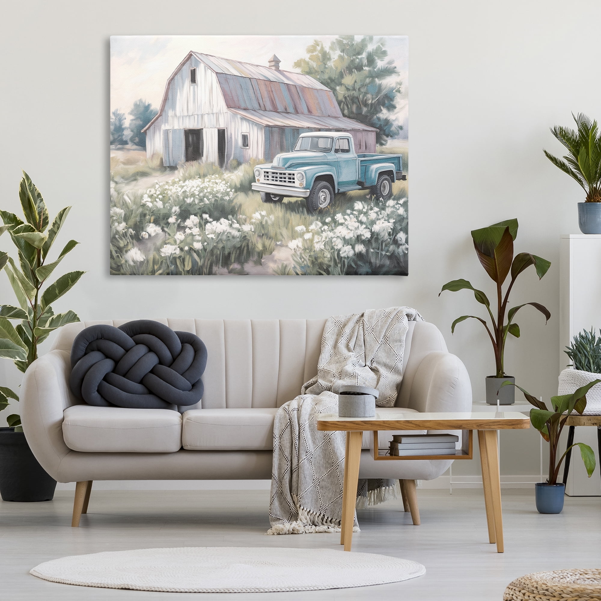 Stupell Industries Pastoral Farm Dreams Canvas Wall Art, design by Kim Allen