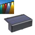 thumbnail image 4 of Luz solar para cerca Luz solar para cubierta IP65 Luz impermeable Accesorio de iluminación exterior para patio, barandilla, escaleras, patio Cálido y colorido, 4 of 7