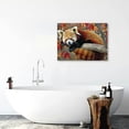 thumbnail image 5 of JRXY Baby Red Panda Cute Wild Animals Poster Picture Print Canvas Wall Art Bedroom Office Room Living Room Decor Gift  20x16inch, 5 of 6