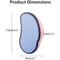 thumbnail image 2 of Nano Glass Foot File Callus Remover with Protective Cover, Heels Scraper Dead Skin Remover with Mouse-Shaped Ergonomics Grip, Foot Exfoliator Tool for Women Girls, Pink, 2 of 8