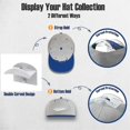 thumbnail image 3 of Baseball Hat Holder for Wall, Adhesive Hat Racks for Baseball Caps, Super Strong Hat Display Hooks, No Drilling-B, 3 of 5