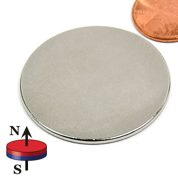 CMS 8.3lbs 11/2"x1/16" Neodymium Disk 4 Pieces