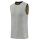 thumbnail image 3 of Camiseta sin mangas de cuello redondo para hombre, camiseta deportiva sin mangas de color liso con cuello redondo, camiseta de entrenamiento, camiseta sin mangas, blusa de poliéster para hombre, 3 of 4