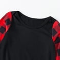 thumbnail image 6 of Dezsed Matching Christmas Pajamas for Family and Couples ,Xmas Pjs Red Plaid Top And Long Pants Sleepwear Sets Black S, 6 of 8