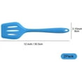 thumbnail image 2 of 2 Pack Small Silicone Turner High Heat Resistant Slotted Spatula for Fish, Eggs, Pancakes and More, 2 of 2