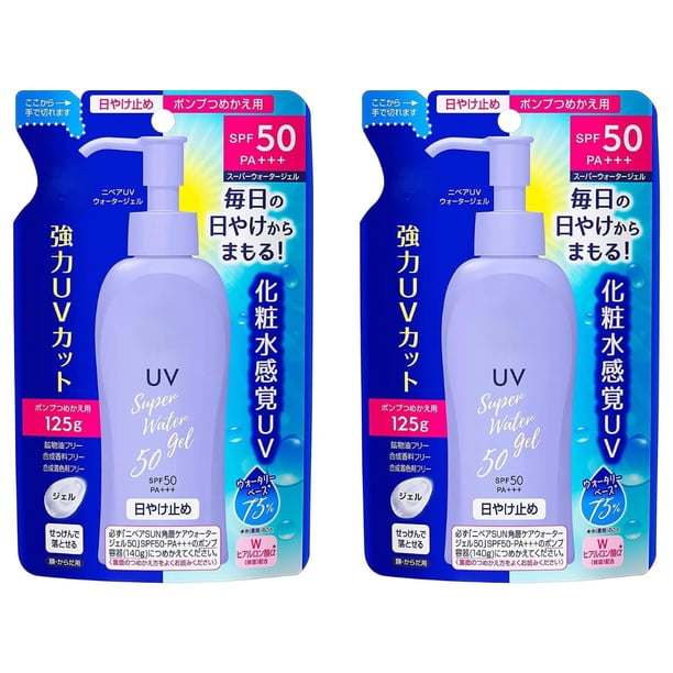Protector solar Ghibili SPF50 PA+++ gel acuoso 125 g, paquete de 2
