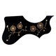 thumbnail image 1 of 41" Golpeador decorativo antiarañazos para guitarra acústica, para guitarra folk, lado derecho, color negro., 1 of 6