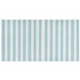 thumbnail image 2 of Haosy Hardcover 3 Ring Binder 1.5 Inch Ring Decorative Binder Organizer for Home School Office, Water Blue and White Stripes, 2 of 10