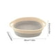 thumbnail image 3 of Cesta de almacenamiento tejida de cuerda de algodón con asas | Organizador ovalado multicolor para juguetes y aperitivos | Cesta decorativa de 28 x 17 x 8,5 cm para habitación y sala de estar, 3 of 6