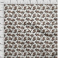thumbnail image 4 of oneOone Cotton Cambric White Fabric Skull Sewing Craft Projects Fabric Prints By Yard 42 Inch Wide-aC, 4 of 5