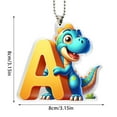 thumbnail image 3 of 26 Dinosaur Alphabet Christmas Ornaments, Single-Side Printed Acrylic Letter Decorations for Christmas Tree Decorations, Christmas Decorations Indoor, 3 of 8