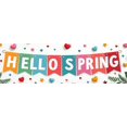 thumbnail image 4 of Spring Themed Banner Bright Floral Design Colorful Butterfly Backdrop Perfect for Garden Party Wedding Decorations Photography Backdrop Spring Festival Vibrant Banner, 4 of 4