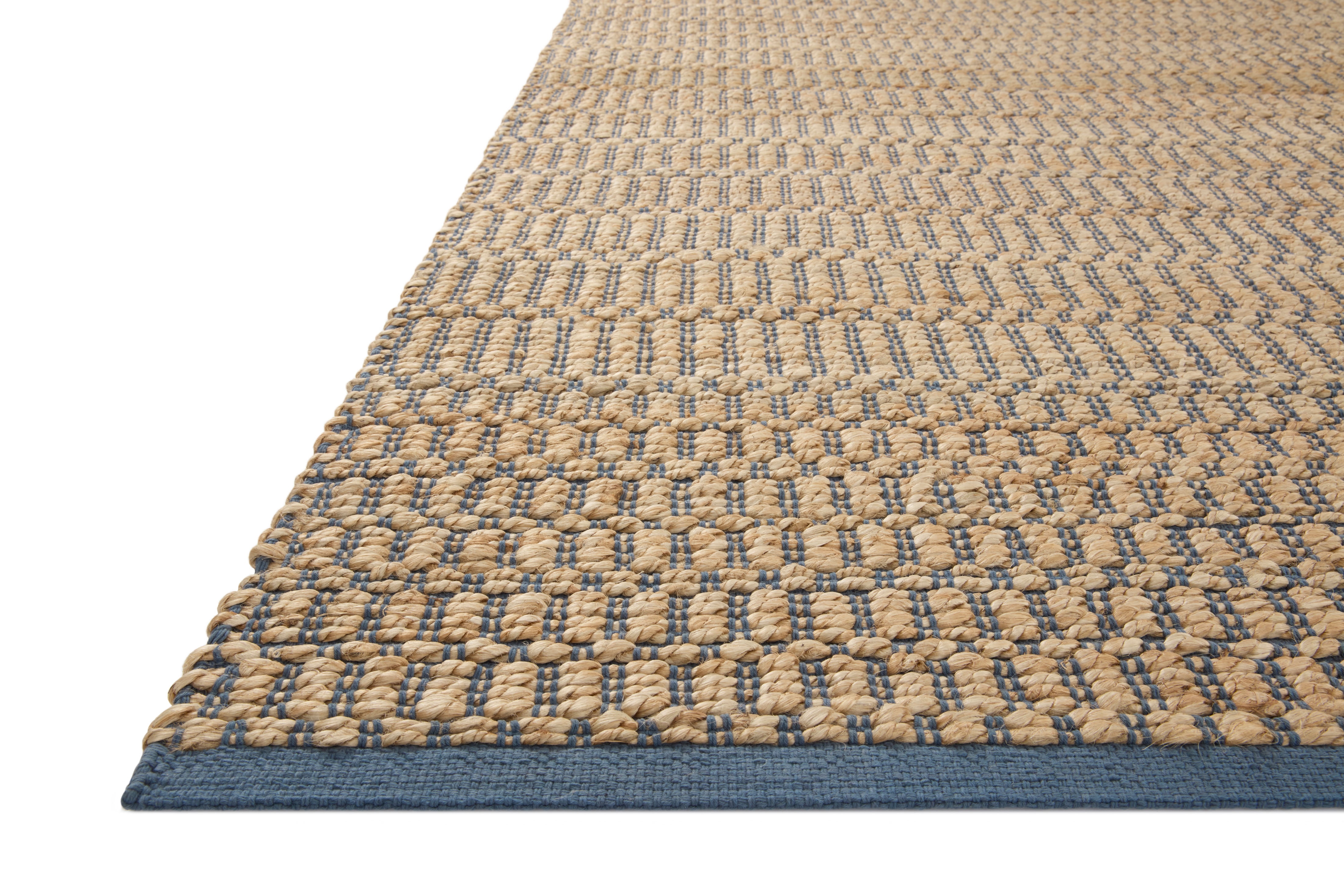Angela Rose x Loloi Colton Natural / Navy 2'-0" x 3'-0" Accent Rug