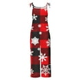 thumbnail image 3 of LSLJS Women Ladies Printed Summer Sleeveless Backless Loose Long Playsuits Rompers Jumpsuit, 3 of 4