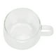 thumbnail image 3 of Taza De Vidrio, Café, Taza De Borosilicato Transparente, Mango Para, 3 of 7