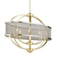 thumbnail image 4 of Golden Lighting 3167-LP OG-PW Colson PW Linear Pendant - Pewter, 4 of 4