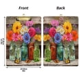 thumbnail image 2 of Acrylic Writing Board Silver 12.5*9 Inch Clipboards Transparent Acrylic Material Suitable For Office Classroom Teachers Fashion Bloggers Stationery Enthusiasts Country Style Vase, 2 of 9